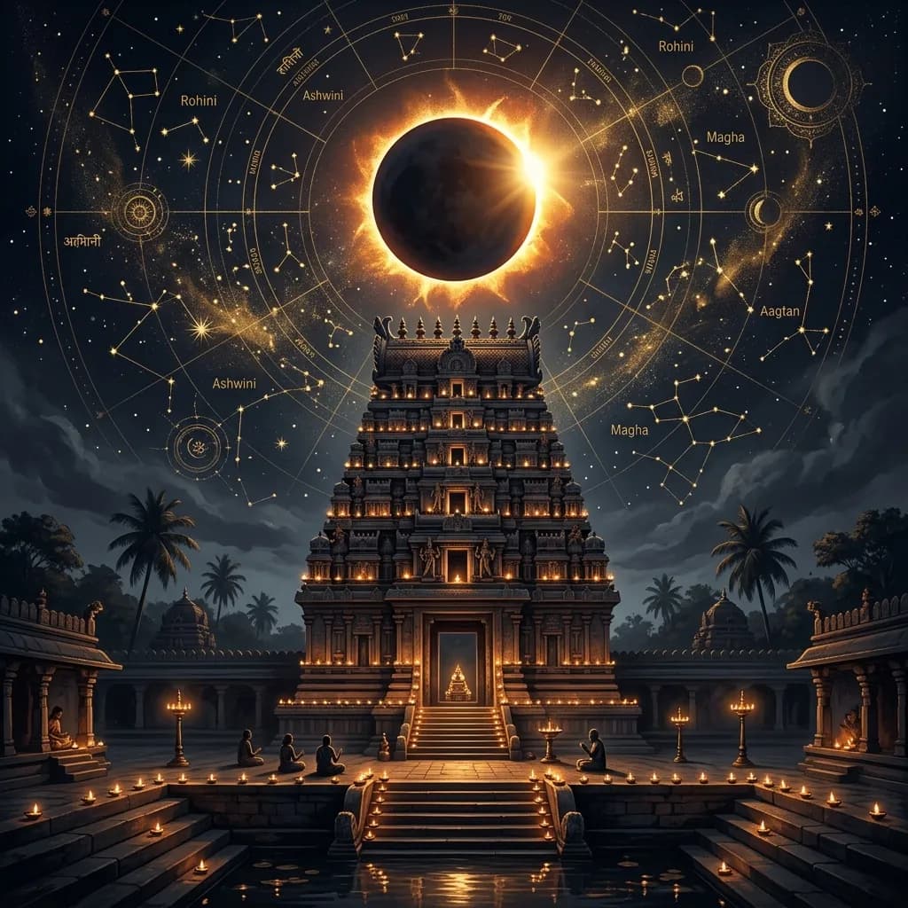 Grahana Dosham - Solar and Lunar Eclipse Astrology Guide